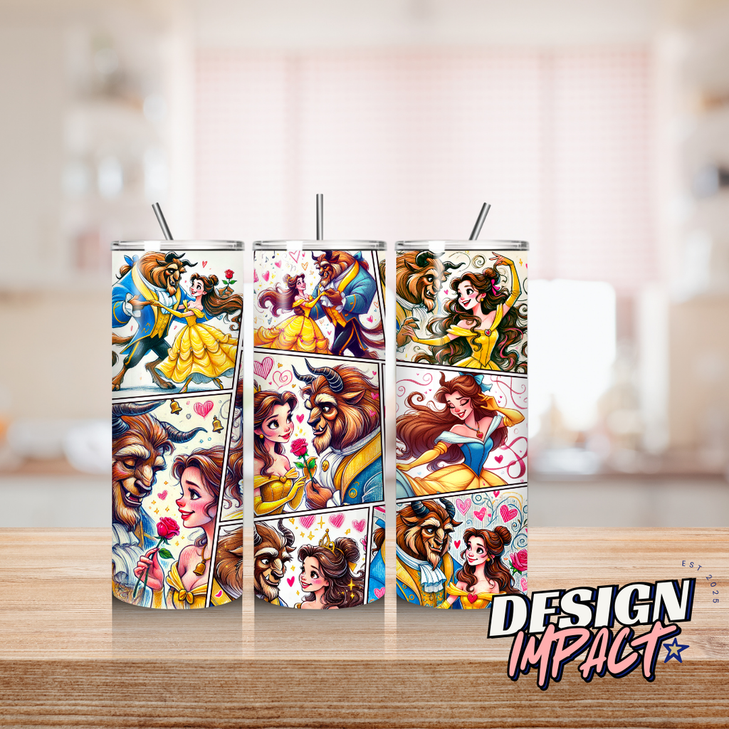 Belle et la Bête - Thermos 590ml