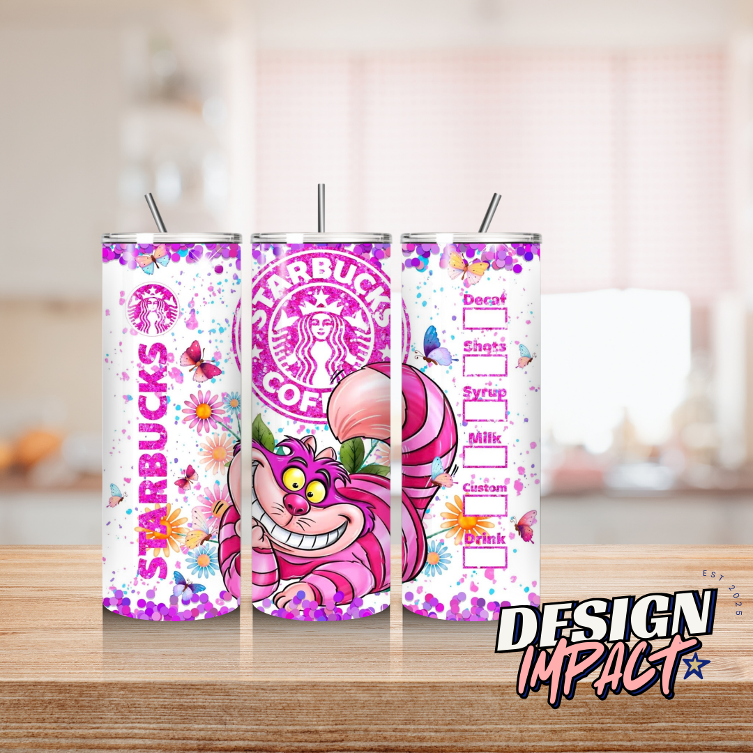 Chat du Cheshire Starbucks - Thermos 590ml