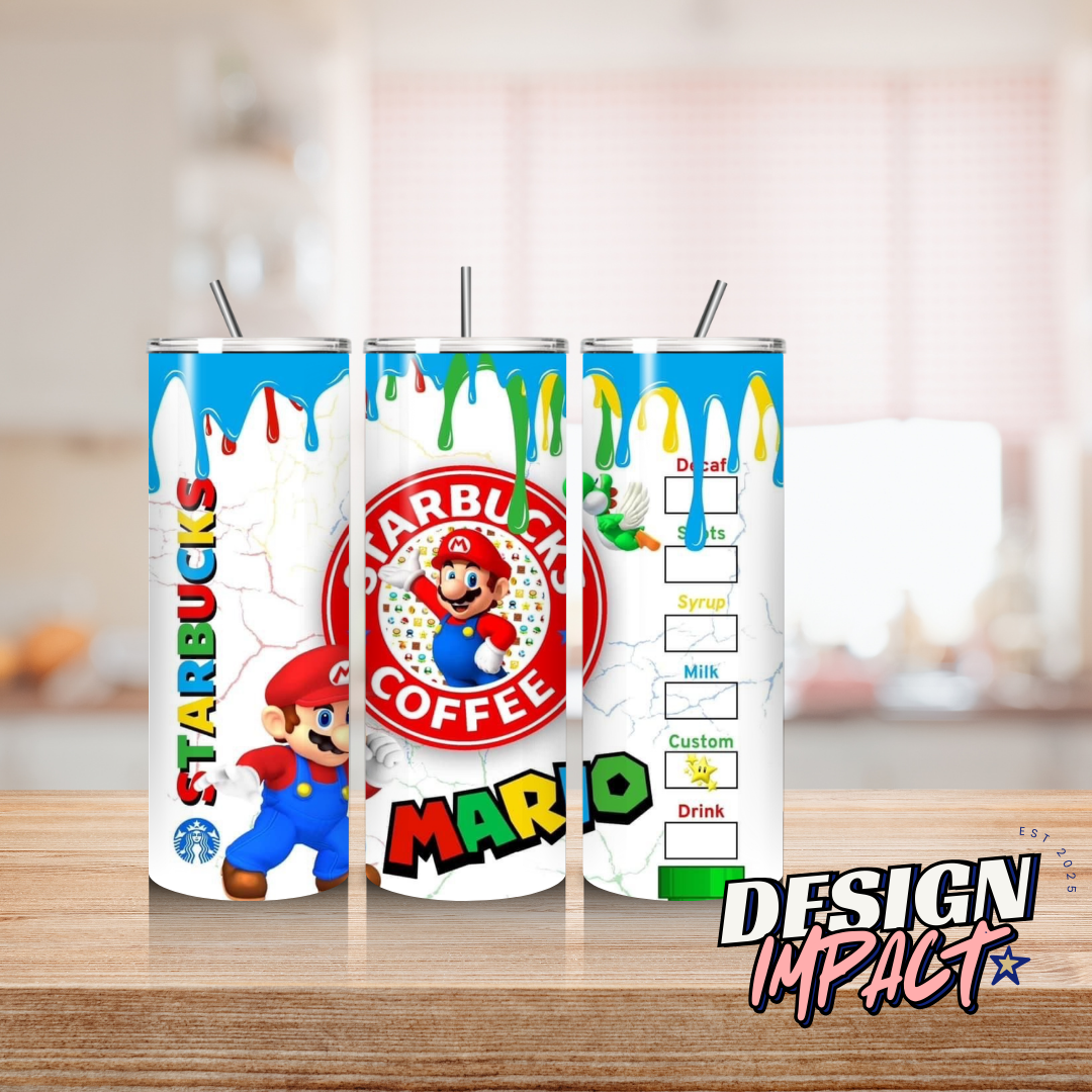 Mario Starbucks - Thermos 590ml
