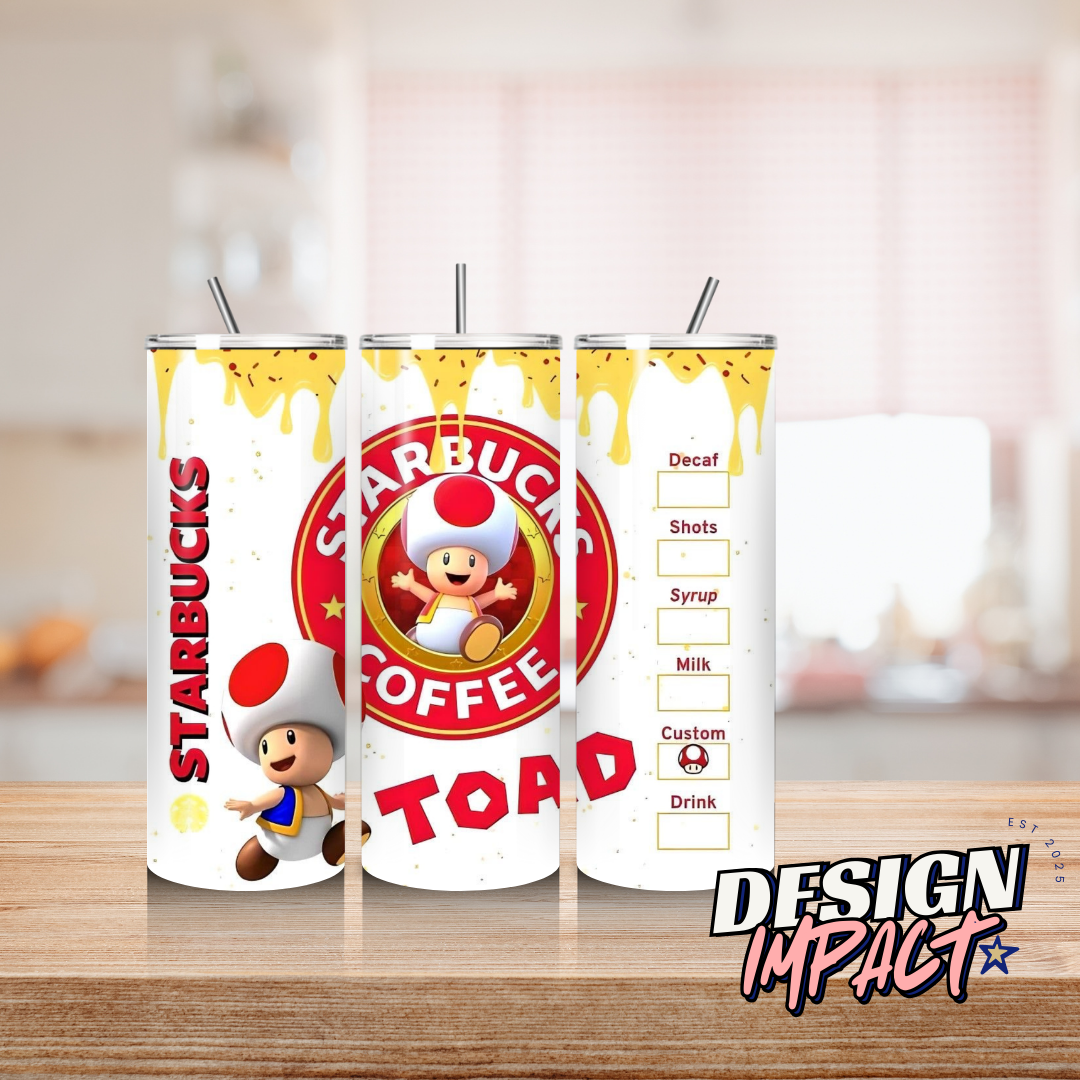 Toad Starbucks - Thermos 590ml