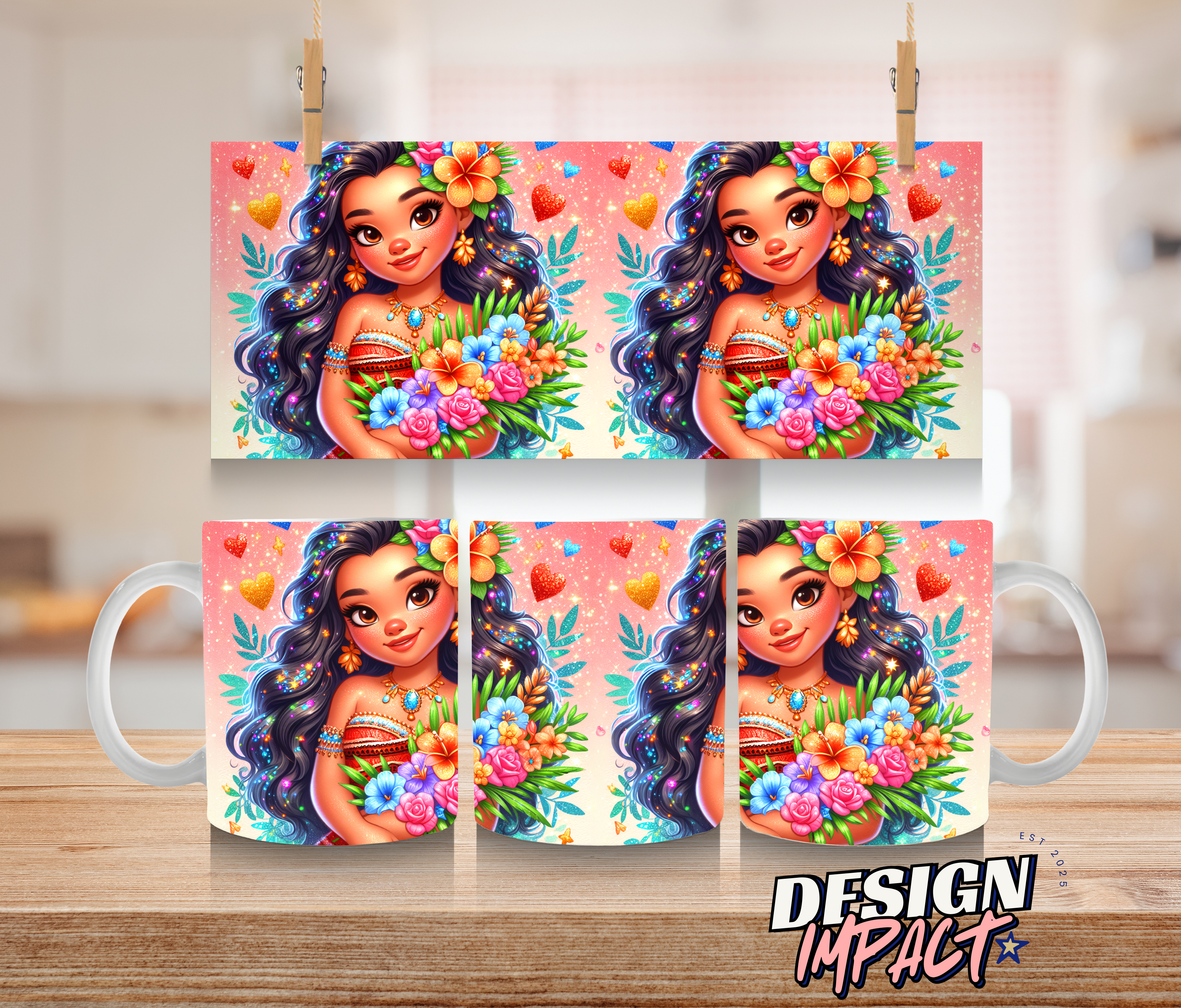 Vaïana Love F - Mug