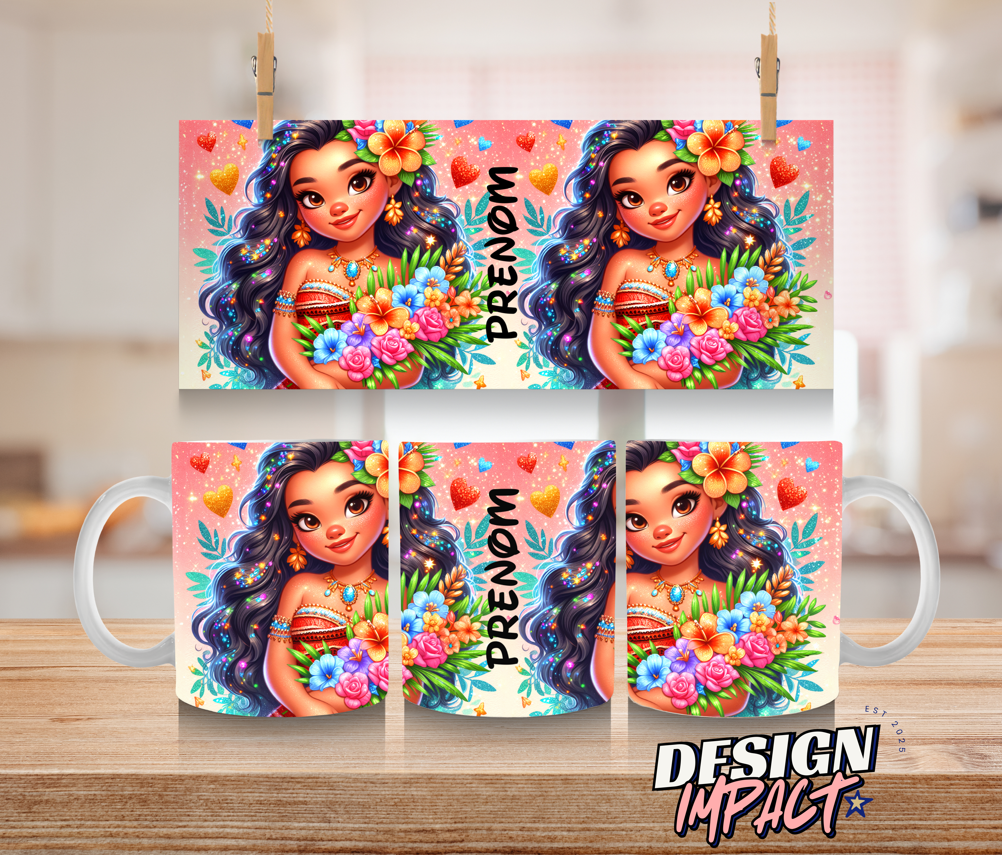 Vaïana Love F - Mug