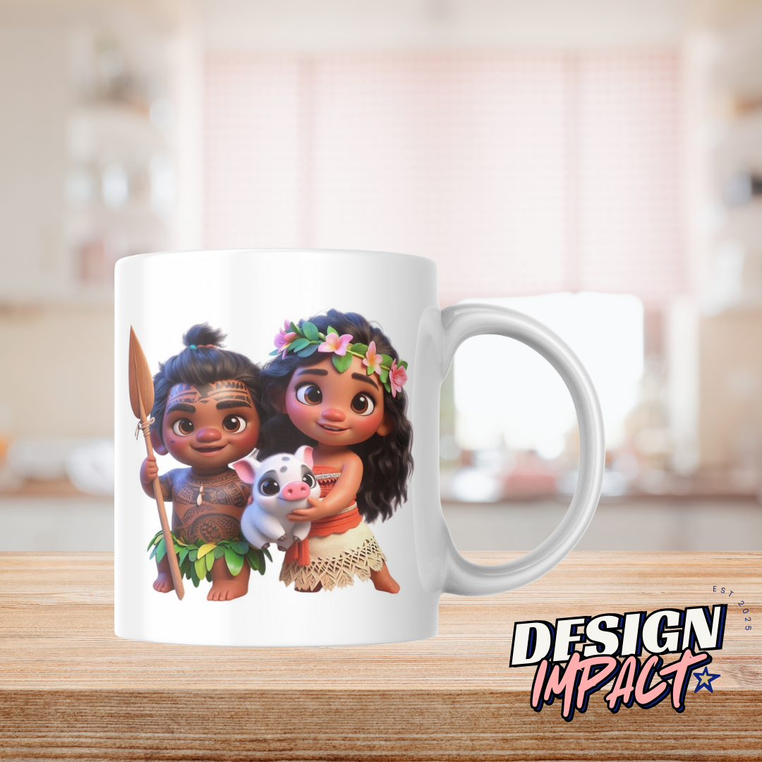 Vaïana Maui Pua Baby - Mug