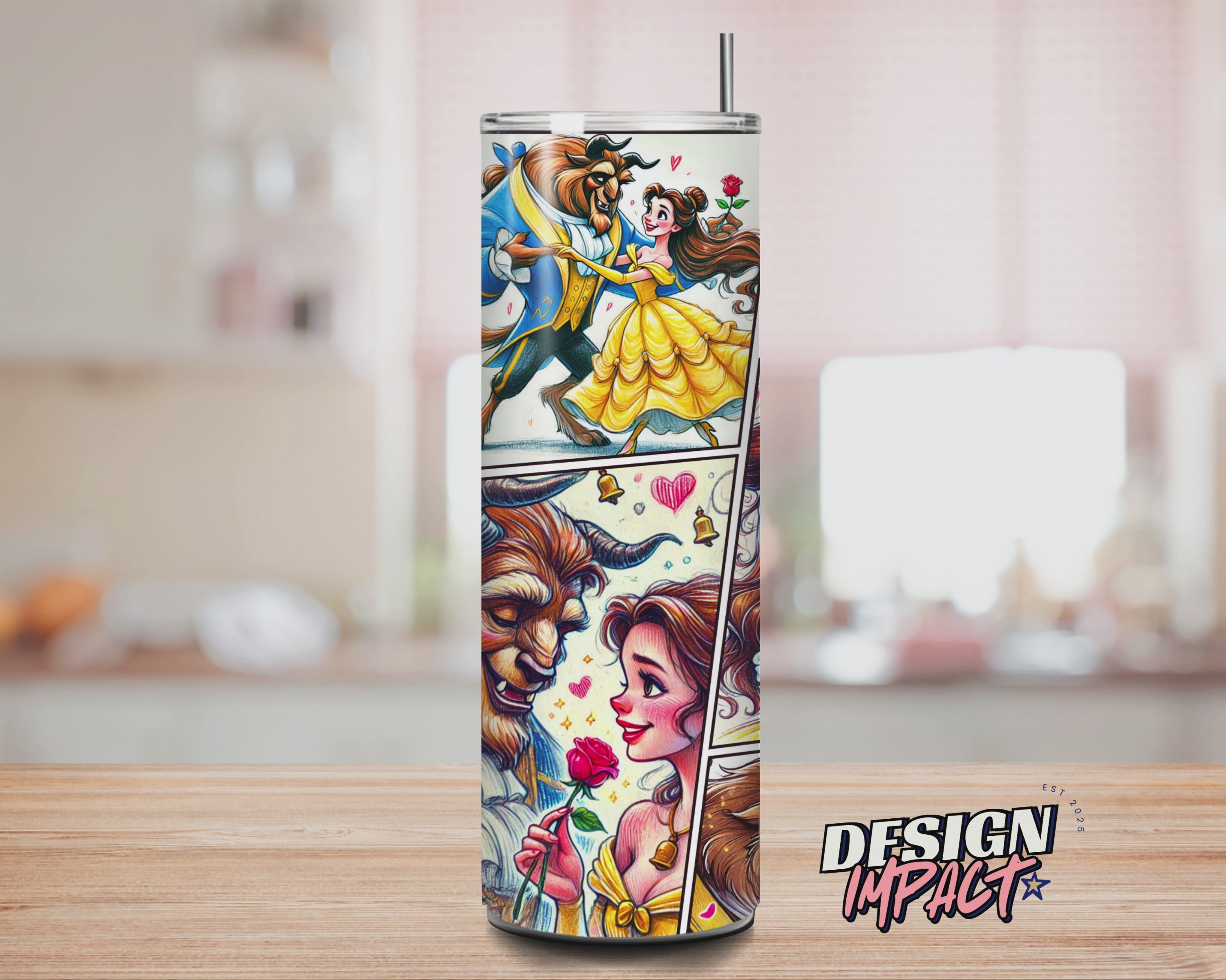 Belle et la Bête - Thermos 590ml