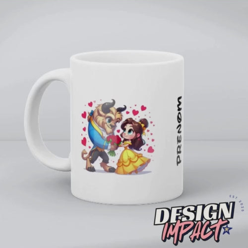 Belle et la Bête Love - Mug