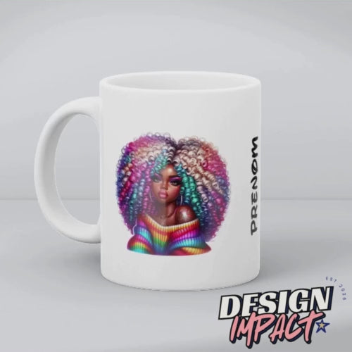 Black Woman Color - Mug