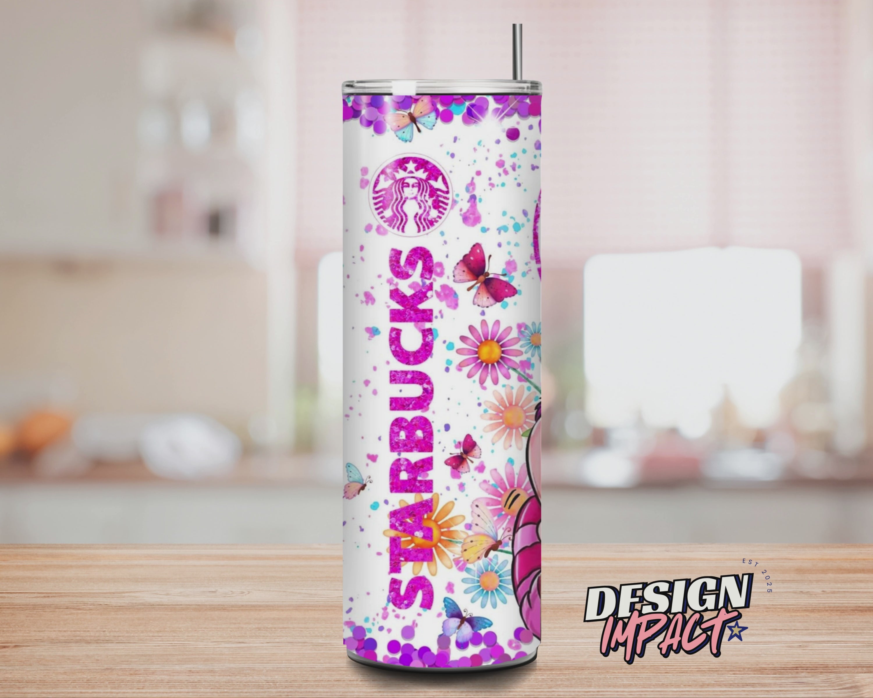 Chat du Cheshire Starbucks - Thermos 590ml